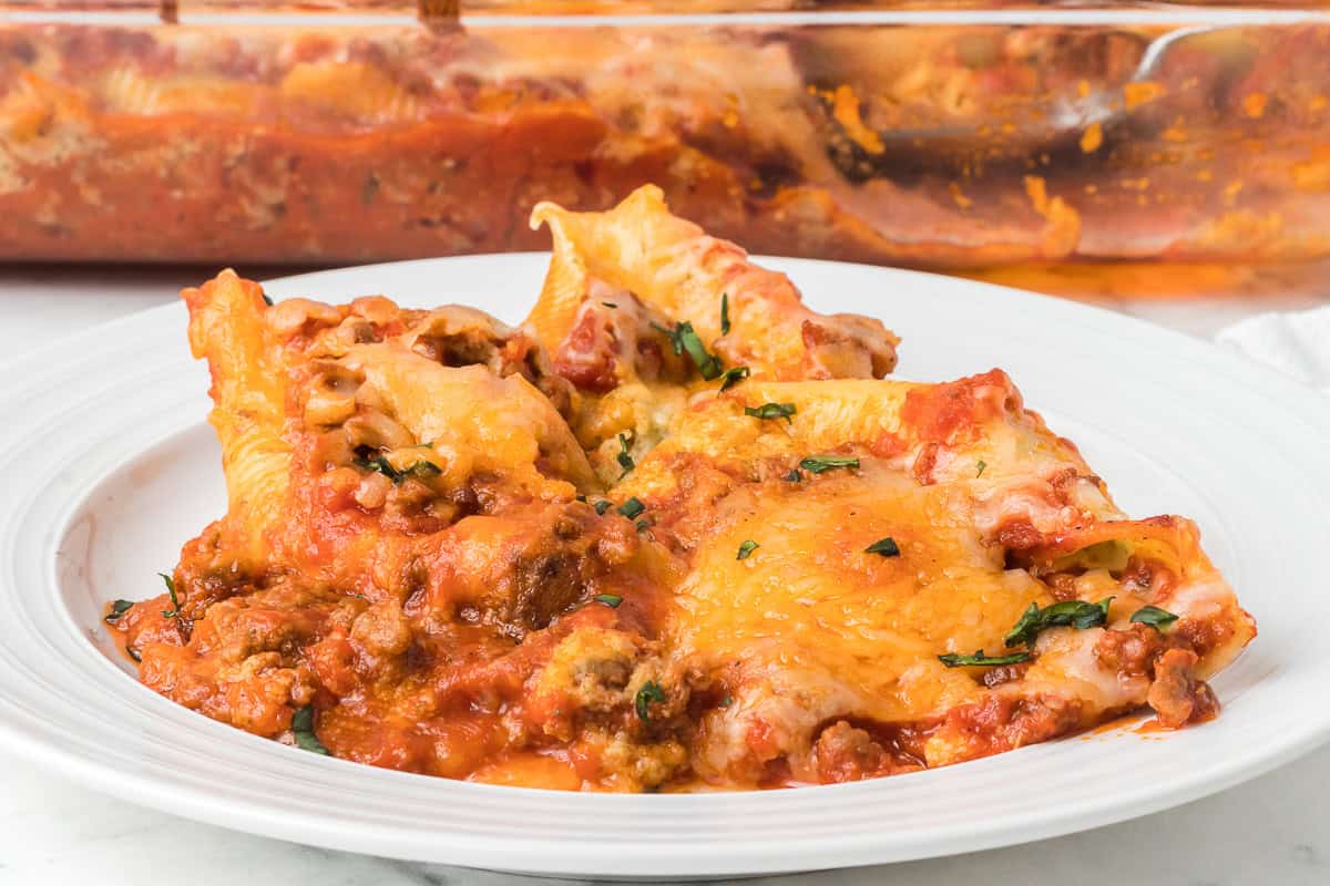 Easy Stuffed Shells with Cottage Cheese - Tasty Fusion Recipes