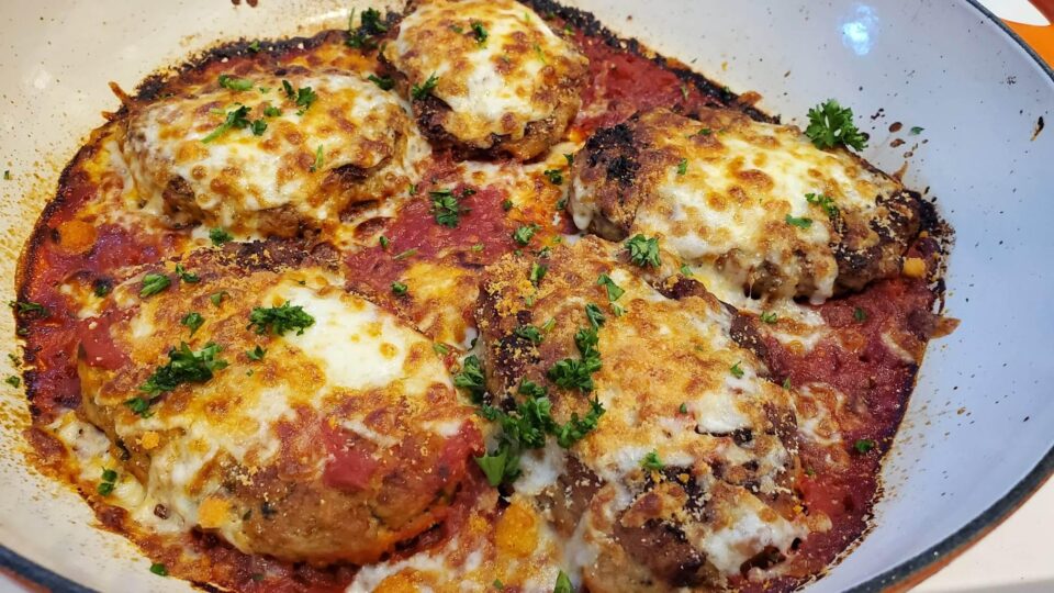 Easy Ground Chicken Parmesan Recipe