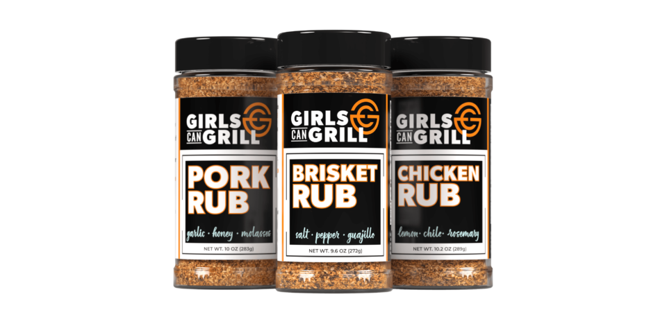 Girls Can Grill BBQ Rubs.