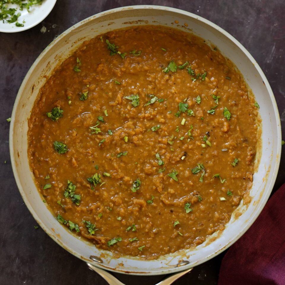 Ethiopian Split Pea Stew – Kik Alicha (one pot!)
