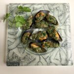 Moules gratinées en persillade