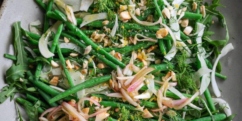Green Bean Salad with Shallot Dressing