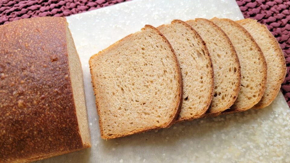 Einkorn Sourdough Sandwich Bread