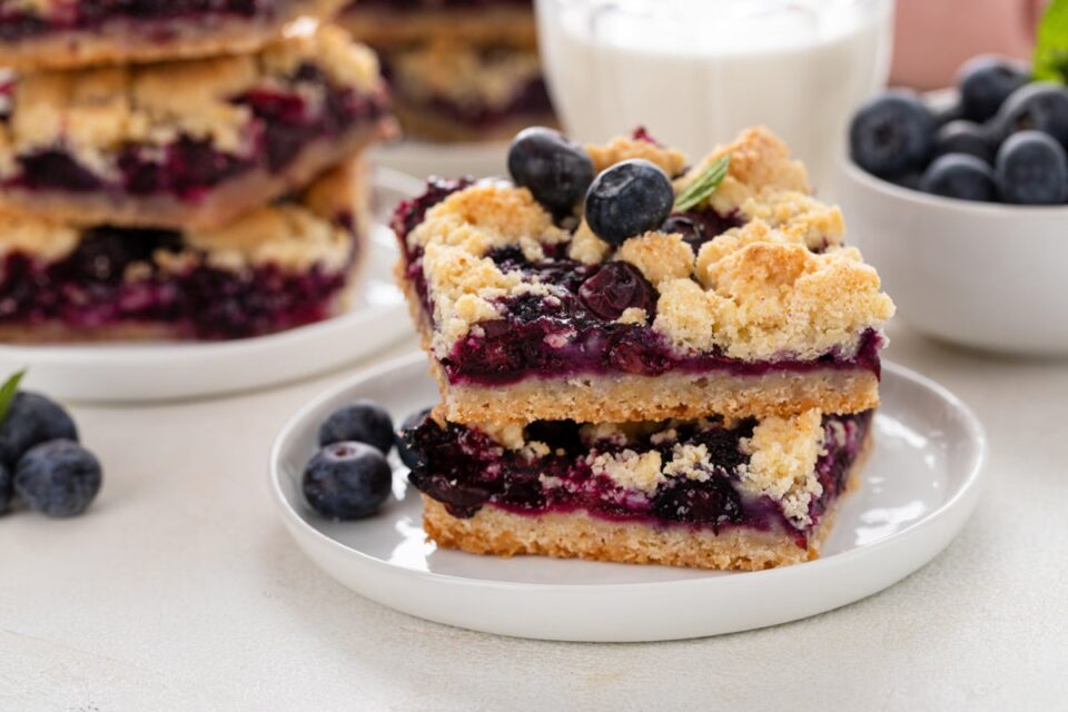 Blueberry Crumb Bars